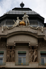 Fototapeta na wymiar Architectonic heritage in Vienna, Austria
