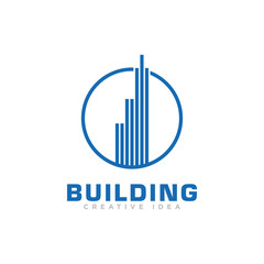 Building Logo Design and Icon Template