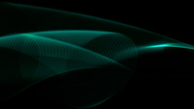 digital backgorund LOOP. wave and particular motion backgrounds