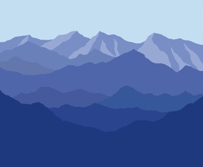 Naklejka premium Lazy Morning with the View