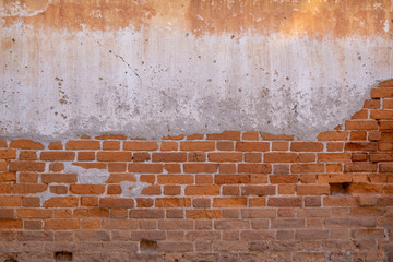 Empty Old Brick Wall Texture