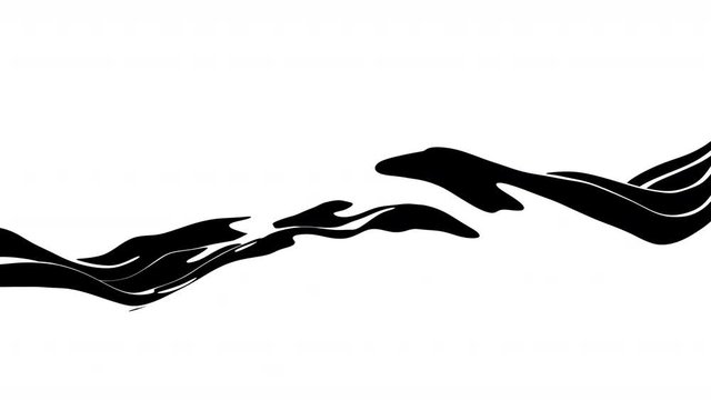 Abstract animation, modern background, motion design, 4k seamless looped video