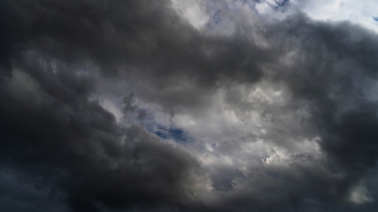 Background before the rain, sky, clouds, cloudscape, time lapse, sunset background, bright sky, time lapse clouds, evening clouds, move out, rolling, border, Thailand, Malaysia