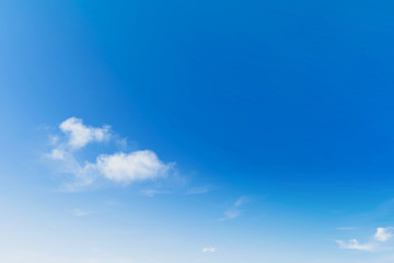 Blue skies sky, clean weather, time lapse blue nice sky. Clouds and sky , White Clouds & Blue Sky,Narathiwat Province, Thailand.