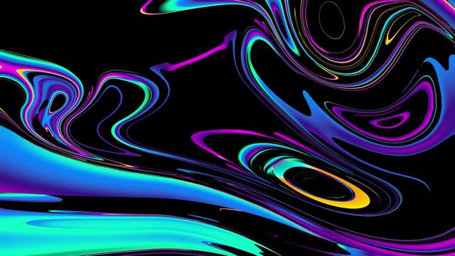 Creative fluid colors backgrounds. Trendy Vibrant Fluid Colors. 3d render	