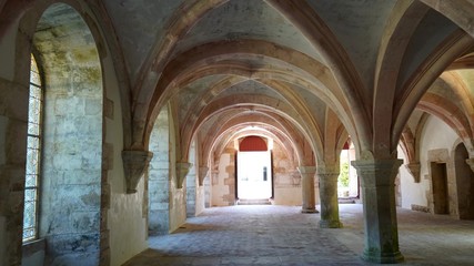Fototapeta na wymiar Abbaye de Fontenay, France