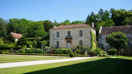 Fototapeta premium Abbaye de Fontenay, France
