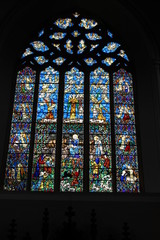 stained glass window