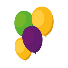 Party and celebration balloons vector design