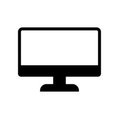 Monitor icon vector template illustration design