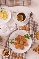 Amaretti cookies.