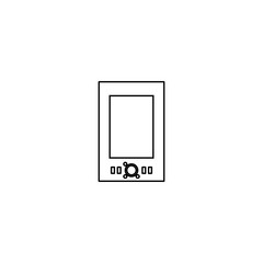 Bolier icon. Water heater symbol. Logo design element