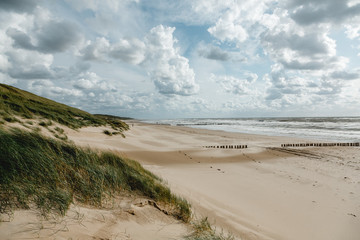 Strand Dünen Meer Niederlande