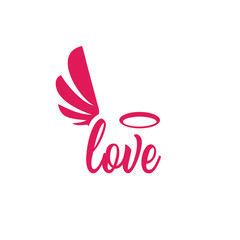 Heart love logo Design Vector Stock . Dating Logo . Valentine logo