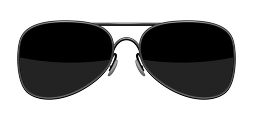 Illustration of stylish sunglasses.