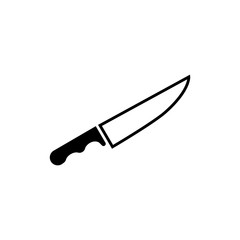 cooking knife icon vector logo