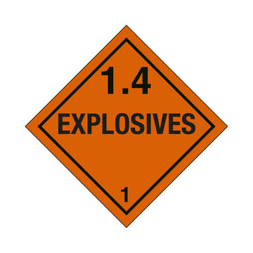 UN IATA DGR CLASS 1.4