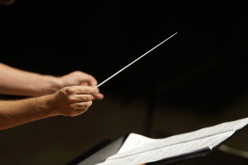 Mains de chef d'orchestre