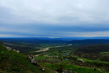 Obraz premium panoramic view of the city