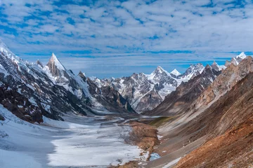Crédence de cuisine en verre imprimé K2 View of Laila Peak range on the way to Khuspang Camp, Pakistan