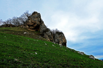 landscape in the mountains