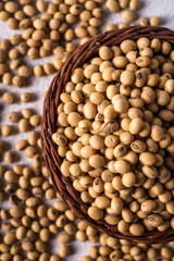 Raw Green Healthy Lentils Healthy Eating Close-up