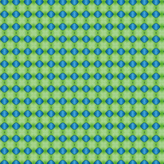 Green textile abstract geometric background