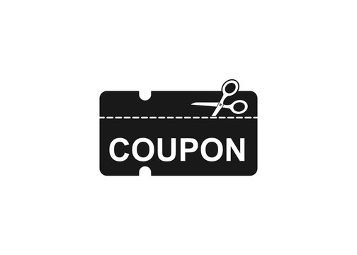 Discount Coupon Icon vector Illustration