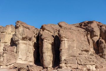 Pillars of Solomon in Timna Park