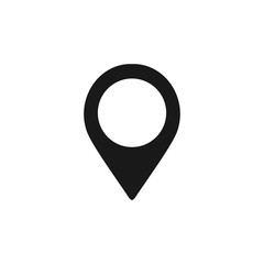 Location pin icon vector Illustration,