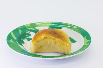 Marzipan from Toledo, sweet dessert made of almond, sugar and egg.