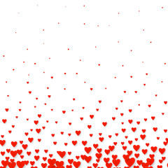 Valentines heart cart. Love symbol isolated on white. Vector illustration