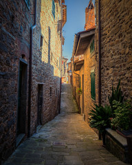 Fototapeta na wymiar Borgo di Medicina, in provincia di Pistoia