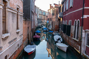 Fototapeta na wymiar Venedig Venezia Venice im Januar Winter