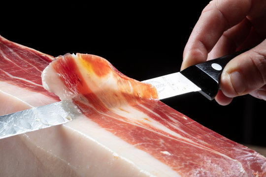  Corte De Cuchillo Jamón Serrano