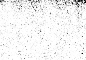 Naklejka na ściany i meble Abstract vector noise. Small particles of debris and dust. Distressed uneven background. Grunge texture overlay with fine grains isolated on white background. Vector illustration. EPS10.
