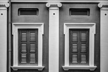 Naklejka premium Abstract architecture details of a modern building interior