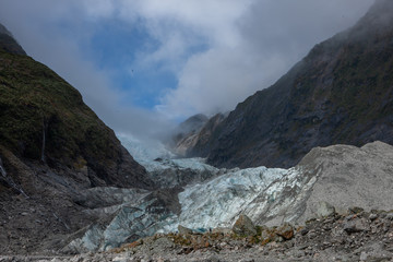 Franz Josef Glacier. New Zealand. Mountains
