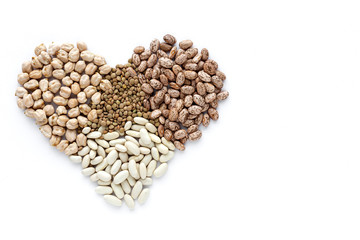 legumes, lentils, chickpeas, beans, green lentils