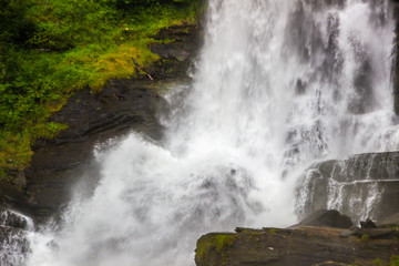 Steinsdalsfossen waterfall in Norway