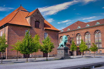 Fototapeta na wymiar Old buildings in Copenhagen