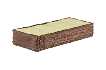 Wafer with chocolate