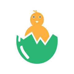 chicken, duck, bird with egg