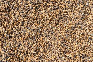Small stones were laid on the ground.