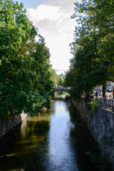 Fototapeta premium canal in amsterdam