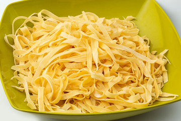 Pasta fresca al huevo.