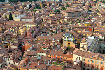 Bologna, Italy view of city and skyline