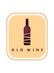 Wine logo on a light background