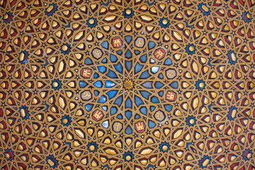 Detail from the dome in the 