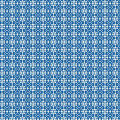 Blue abstract seamless pattern